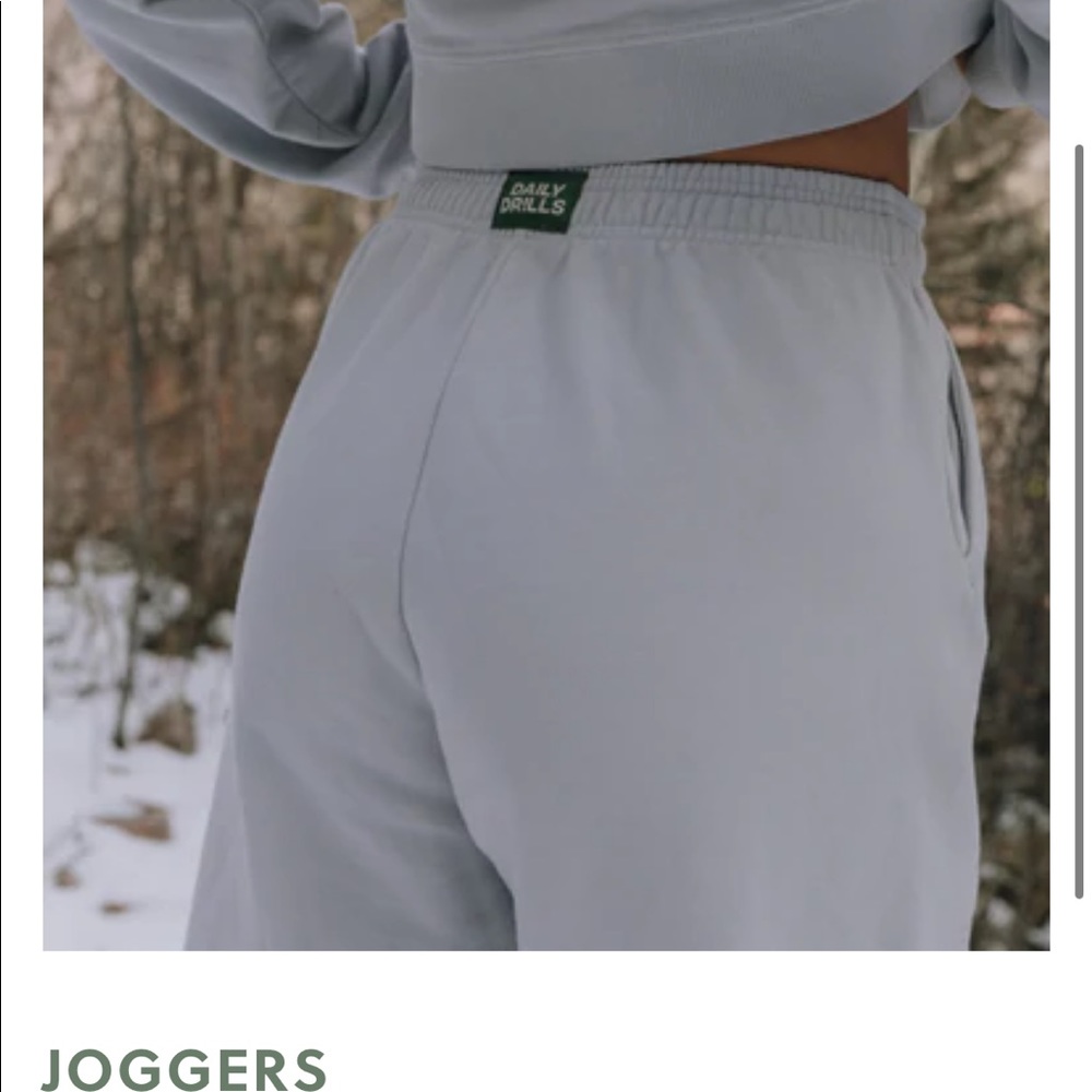 Daily Drills Mist Joggers never worn